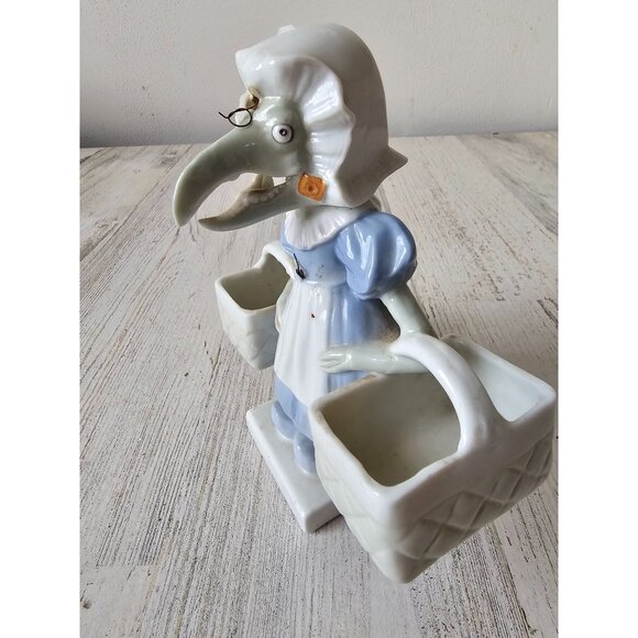 vintage Lobster Lady figurine bobble basket vintage unique‎ - Picture 2 of 9
